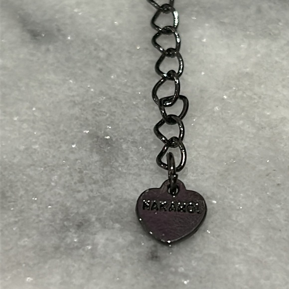 Triple Hand-beaded Lapis Triangles Necklace,Boutique - Picture 15 of 16